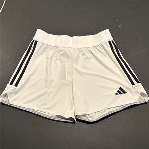 NWT Size S Adidas Aeroready Shorts Women's Running Training Athletic White
